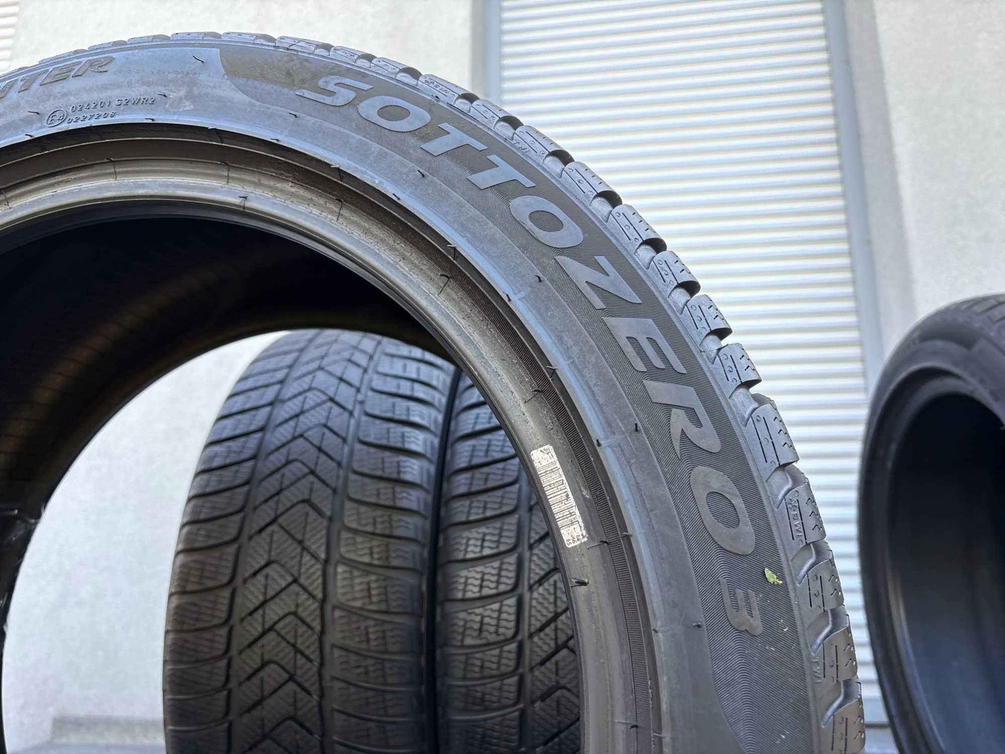 4szt zimowe 245/45R18 + 275/40R18 Pirelli 7mm 2023r świetny stan! Z279