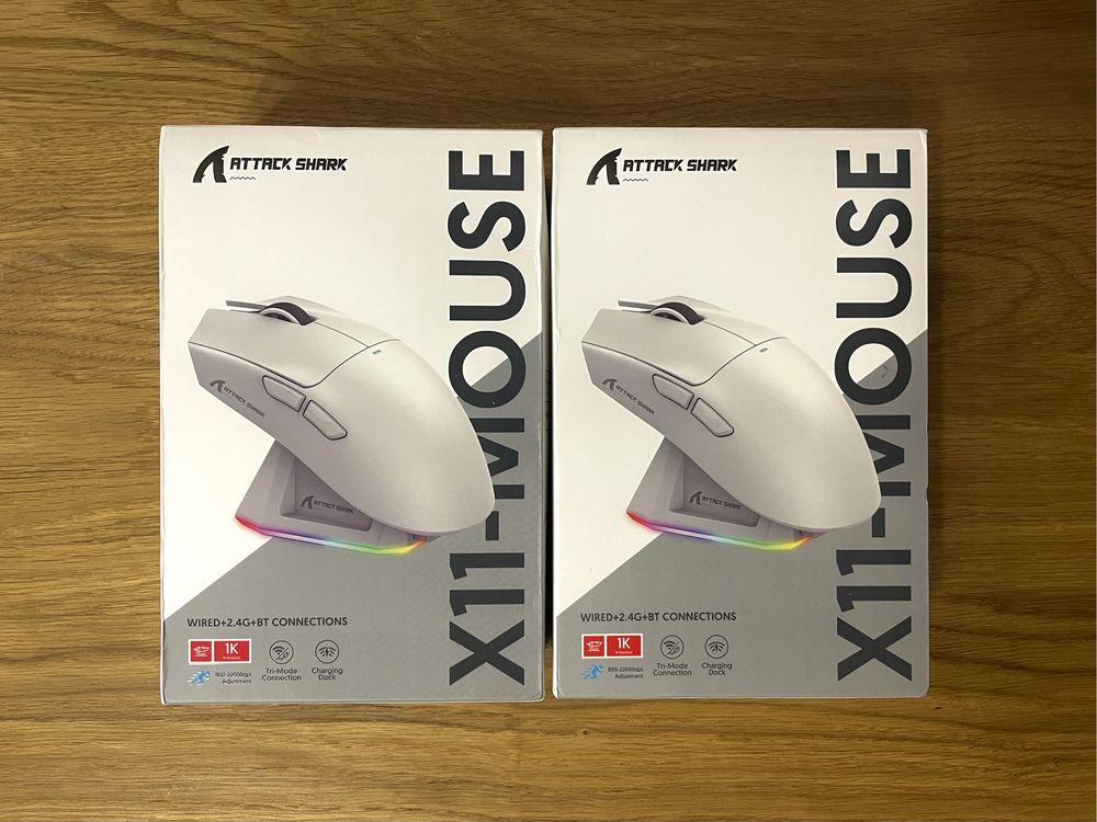 НОВІ Attack Shark X11 22000DPI Wireless | ІГРОВА МИШКА