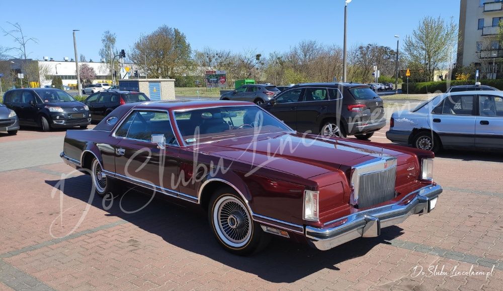 Zabytkowe auto do ŚLUBU, na WESELE, do zdjęć Lincoln 1977r. KLASYCZNE