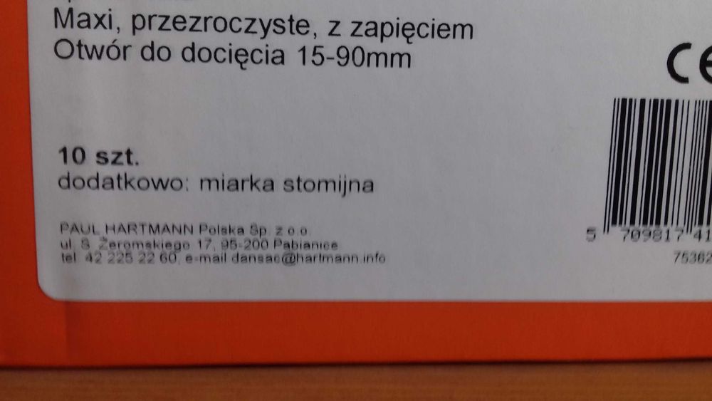 Worki stomijne DANSAC 20 szt.