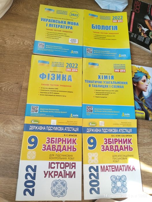 Зовнішнє незалежне оцінювання 2022 рік