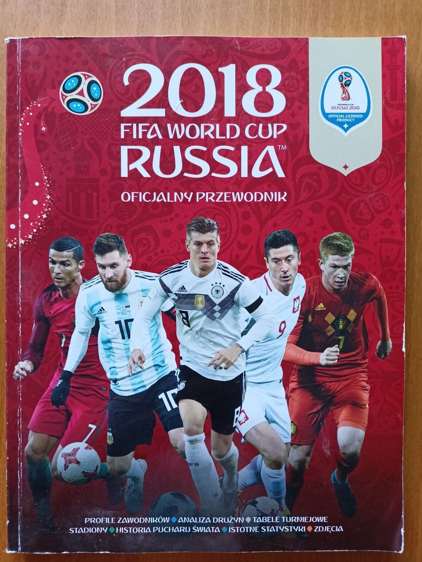 Książka FIFA WORLD CUP 2018 RUSSIA oficjalny przewodnik