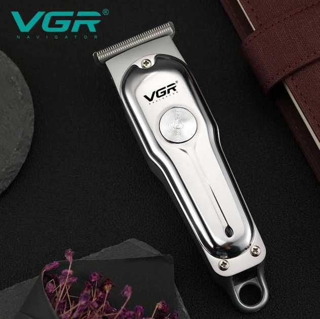 Акумуляторна машинка для стрижки VGR V-071, електробритва тример