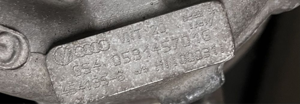 Турбіна 059145701G audi a6 c5 2.5 skoda 2.5 турбіна ауді а6 с5 2.5