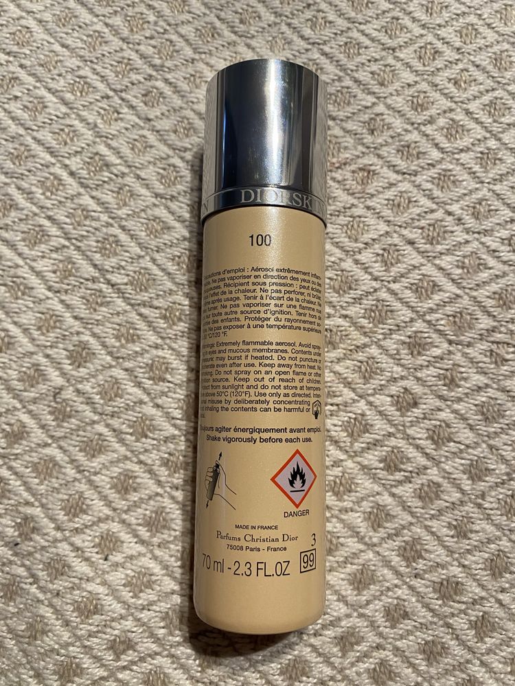 Dior Airflash Spray Foundation 100 podkład do twarzy