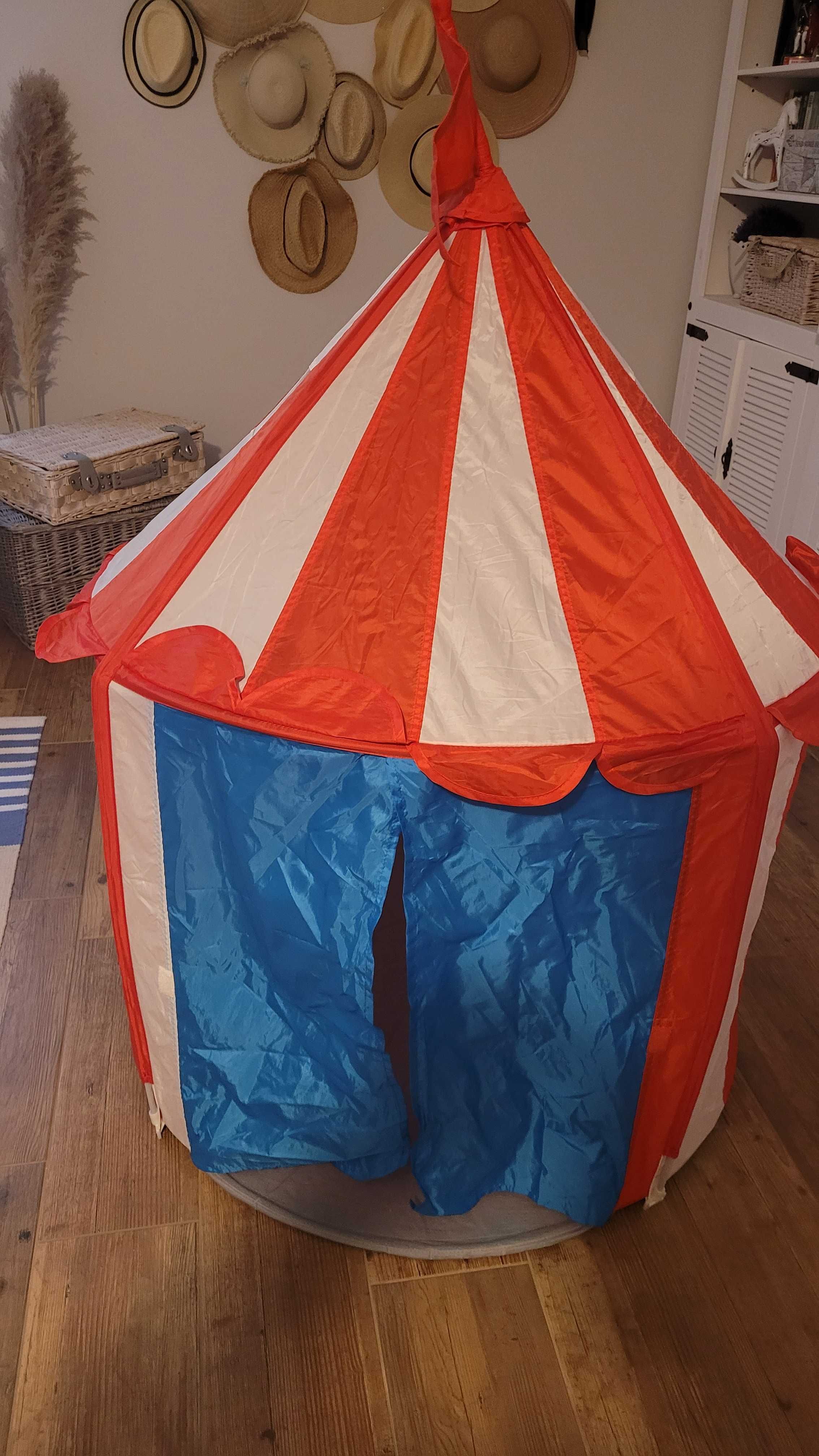 Namiot ala cyrk dla dzieci