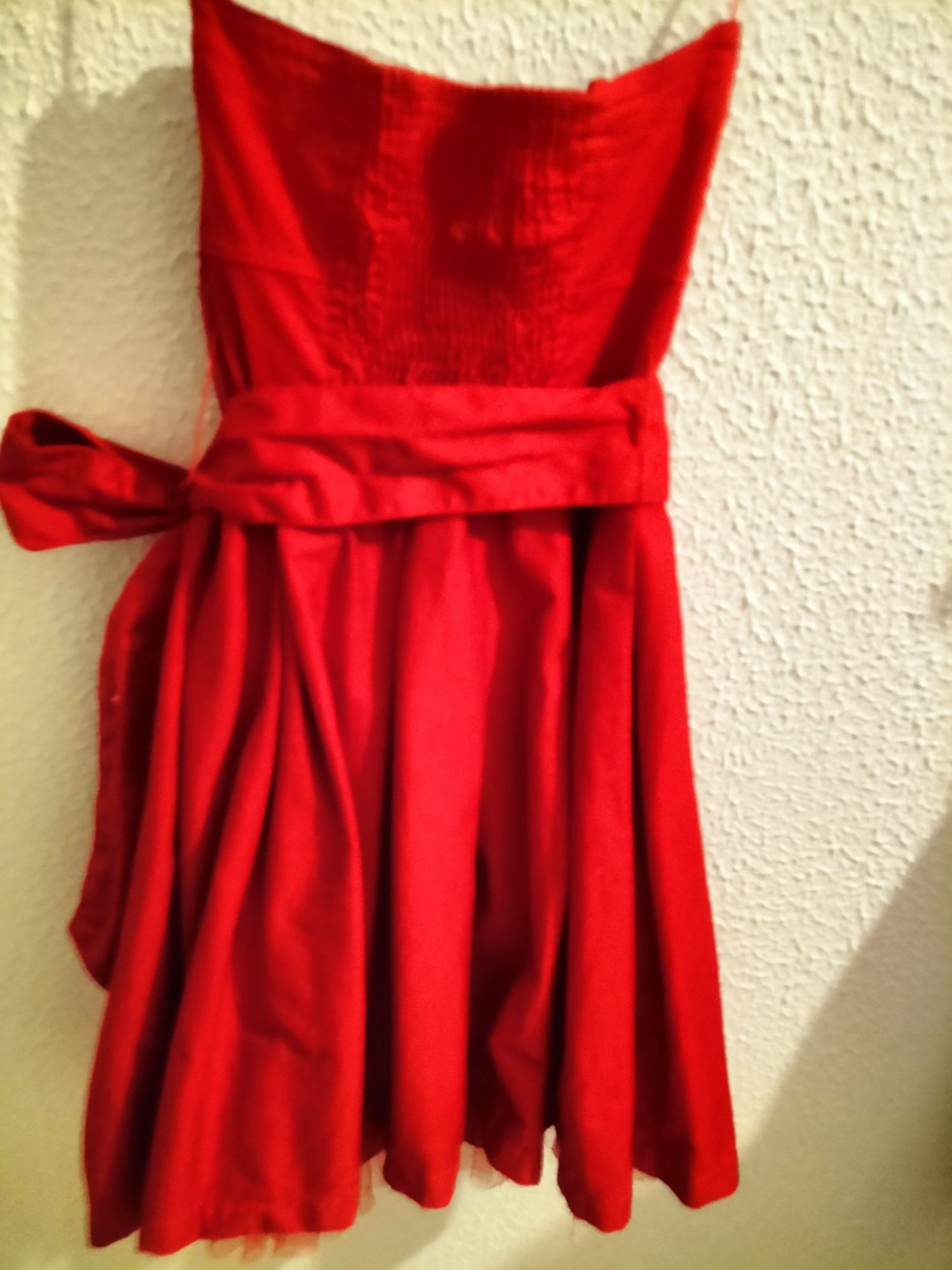Vestido vermelho tamanho S