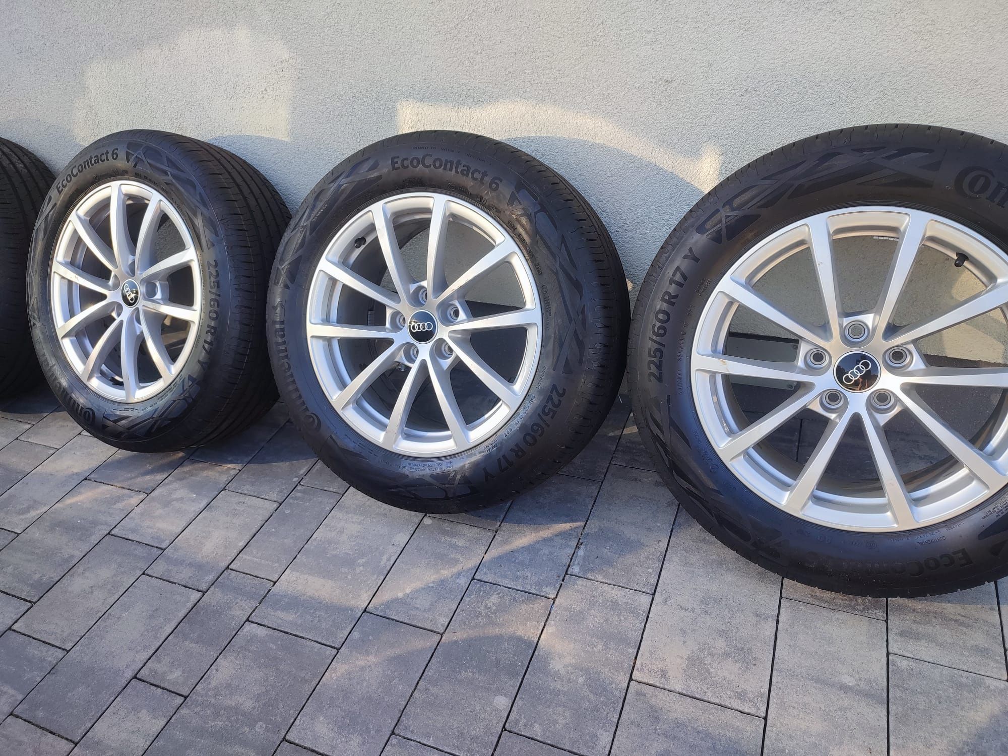 Nowy zestaw Letni Audi 17 cali Continental 225/60R17