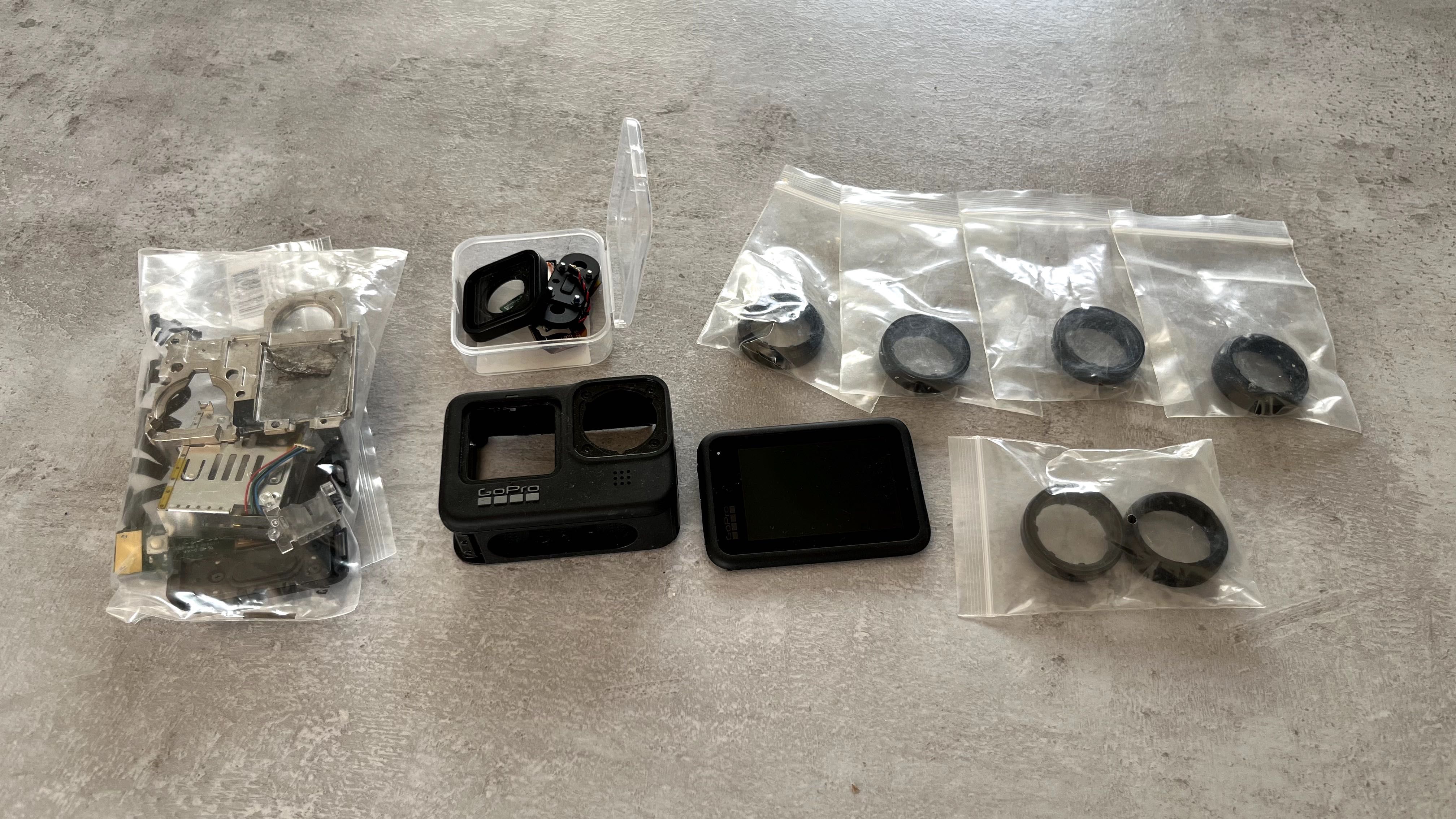 GoPro 9 Black Naked - NamelessRC + materiały z rozbiórki + ND2-400