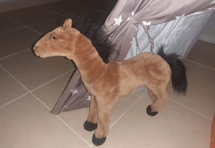 Peluche bebé novos. Tweety, Bola, cavalo, cão, grilo,