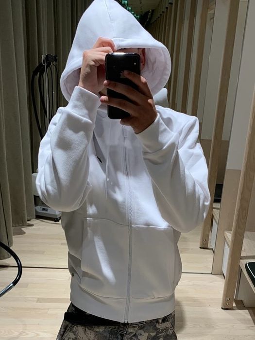 Casaco branco lacoste