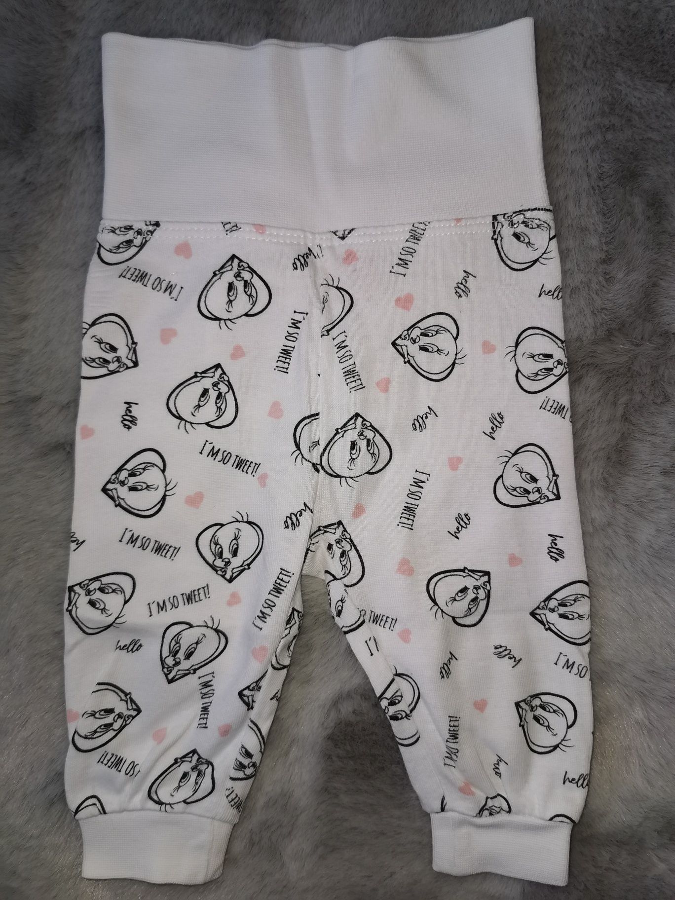 2 szt. legginsy Looney Tunes rozm. 50/56
