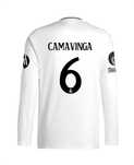 Koszulka Real Madryt 24/25 LM domowa longsleeve CAMAVINGA 6 r. L 48h