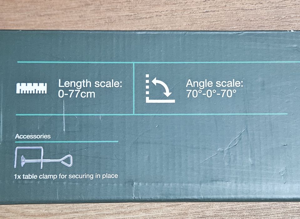 Кутова рейка напрямна 77 см