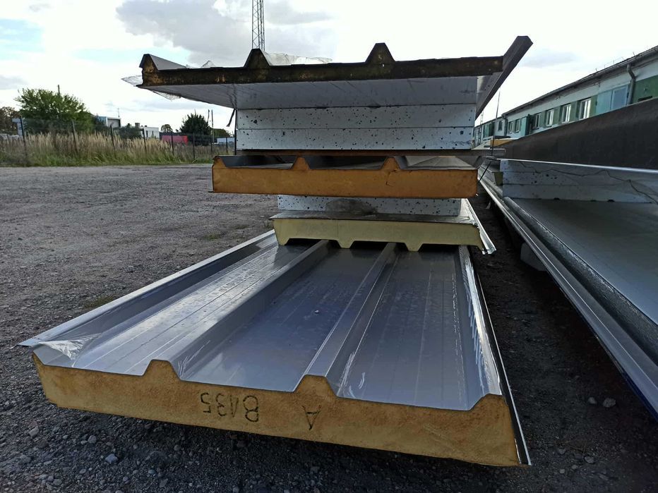 Blacha trapezowa T18 ocynk II gat. Garaż, dach, magazyn, ogrodzenie. 2