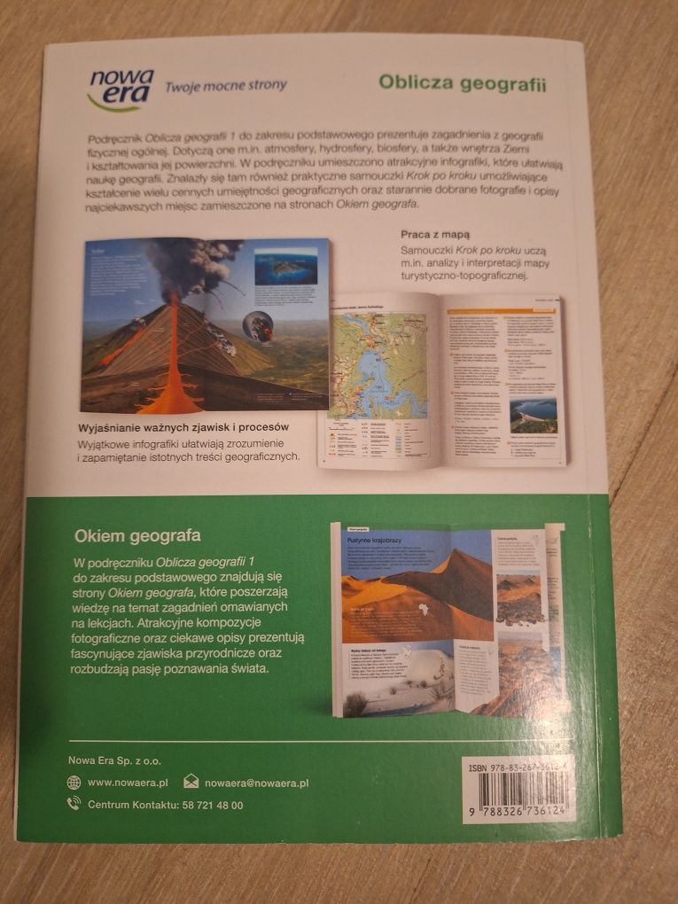 Podręcznik geografia klasa 1 liceum technikum zakres podstawowy