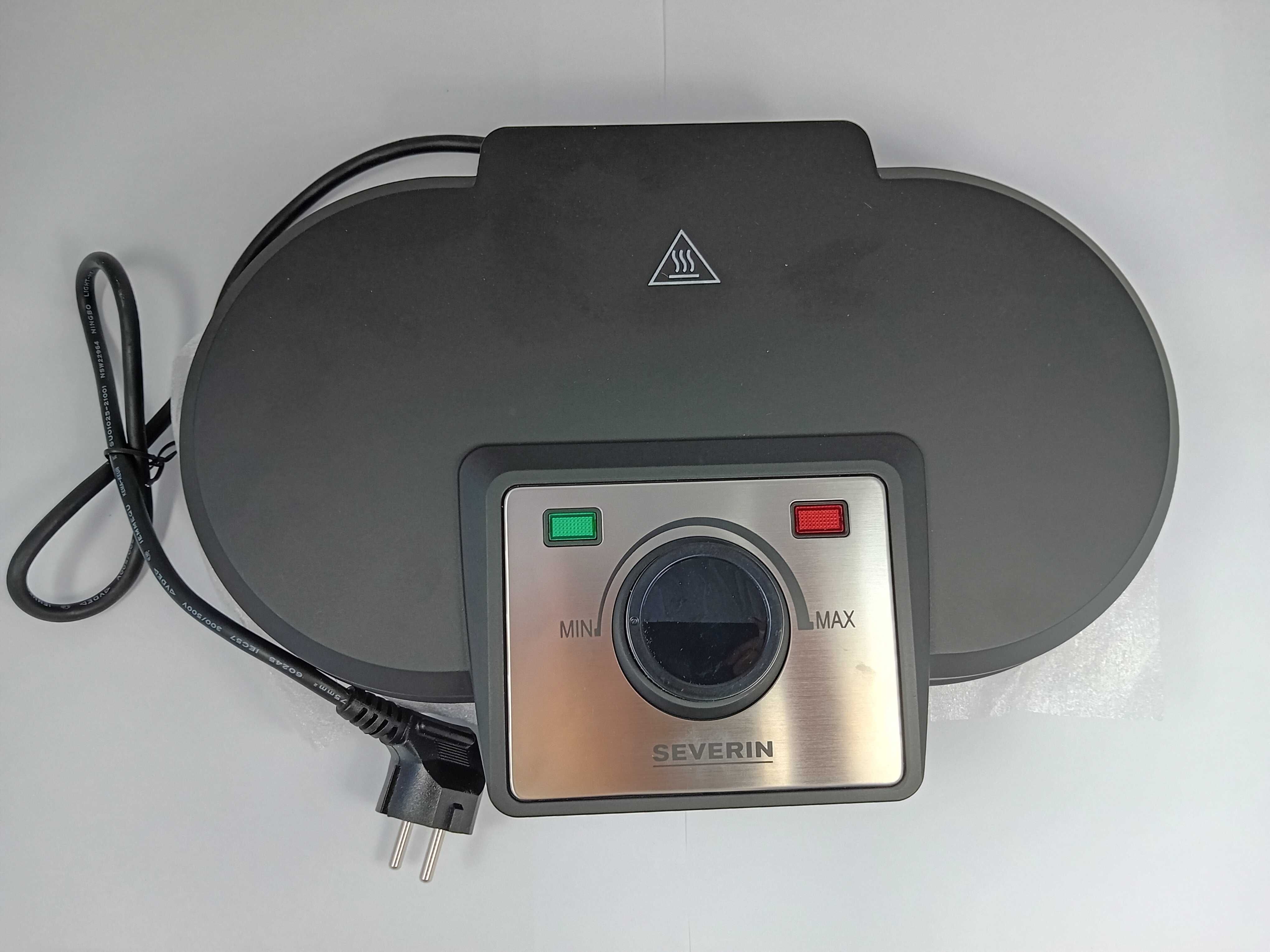 Gofrownica Severin 1200 W czarny
