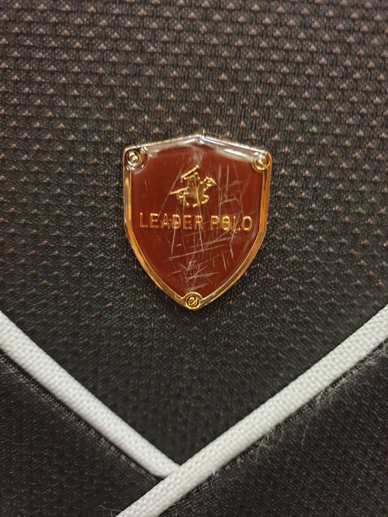 Leader polo тканевый чемодан.