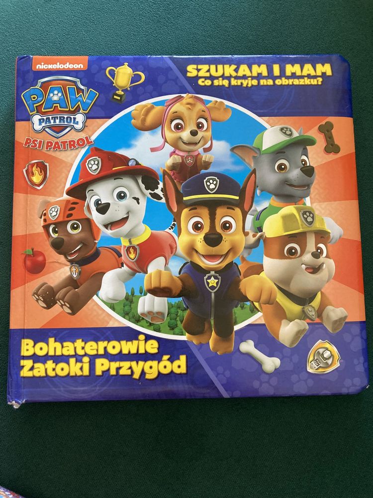 Psi Patrol Bohaterowie Zatoki przygód książka twara oprawa