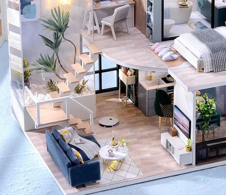 Румбокс (DIY House)  будинок для самостійного складання Satisfied Time