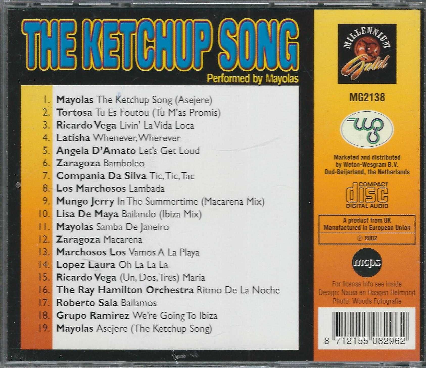 CD VA - The Ketchup Song (2002) (Weton-Wesgram)