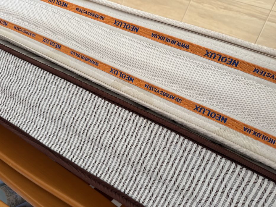 ортопедичні безпружинні матраци Neolux з літньою та зимою стороною