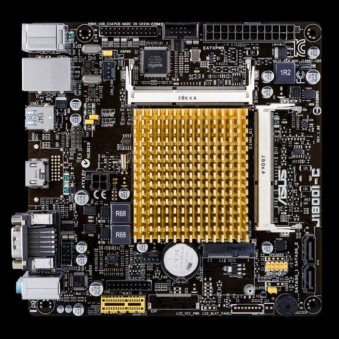 Материнська плата ASUS J1800I-C Mini-ITX