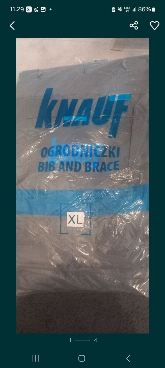 Spodnie robocze knauf