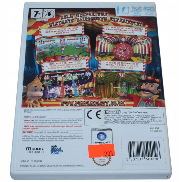 Fun Fair Party Nintendo Wii