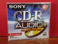 SONY CD-R Áudio, Recordable, 74 Min. / Artigo Novo / Selado / Stock 25