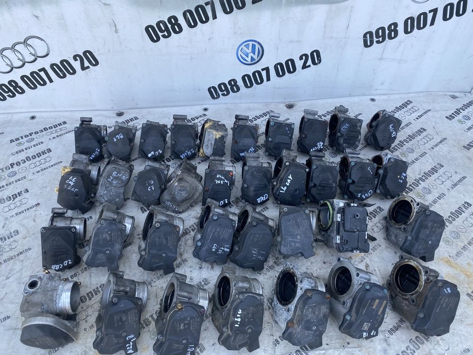 Дросель Дросельна Заслонка Skoda Volkswagen 1.2 1.4 1.6 1.8 1.9 2.0