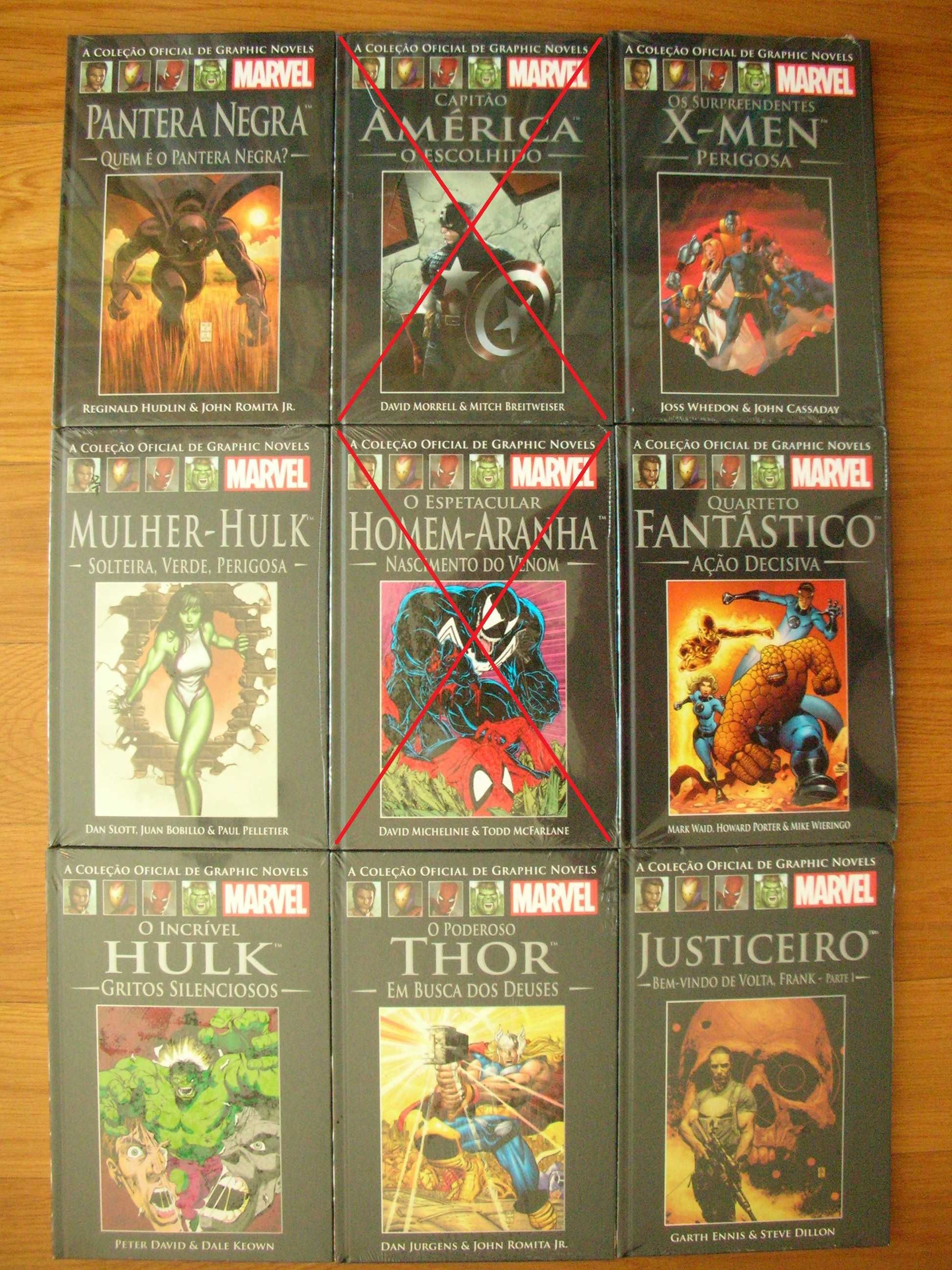 Coleção Oficial de Graphic Novels Marvel Salvat - 39 volumes