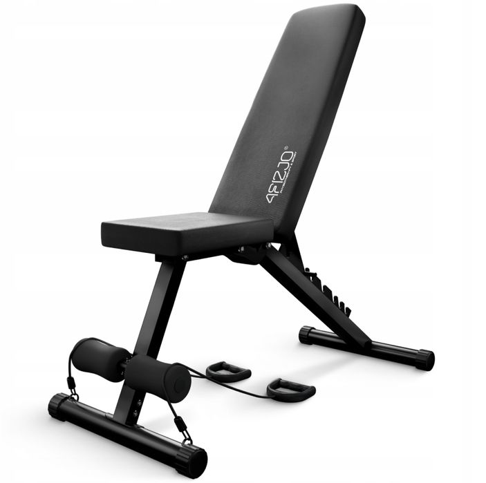 Ławka Ławeczka Treningowa do Ćwiczeń Regulowana Składana Prosta Skośna