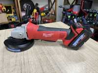 Milwaukee HD18 AG125 / акумуляторна болгарка Мілвокі