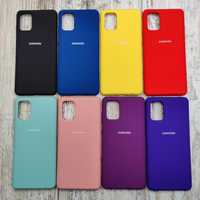 Чехол Silicone Case на Samsung A71/ A51/ A31 Микрофибра