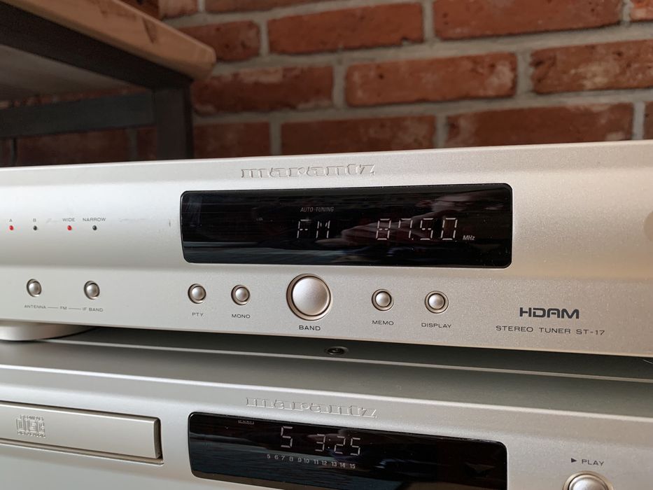 Marantz PM 17, ST 17. zestaw w bardzo dobrym stanie