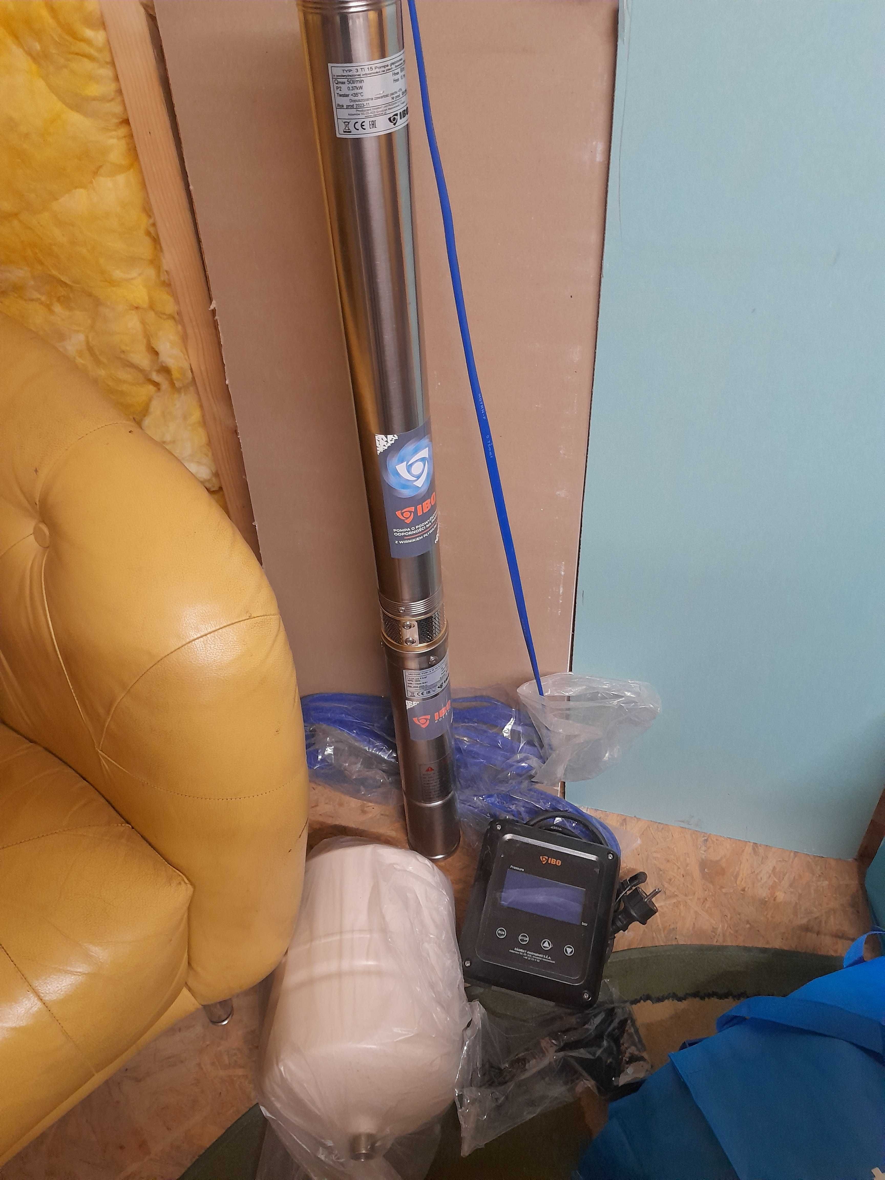Zestaw pompa IBO 3 Ti 15 230V antypiaskowa + falownik IVR-08