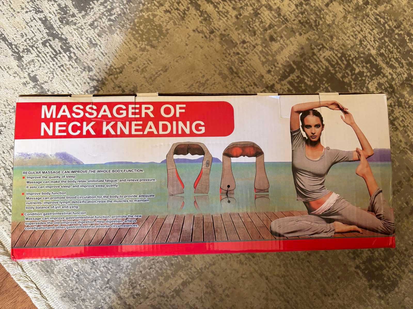 Роликовий масажер для шиї Massager of Neck Kneading