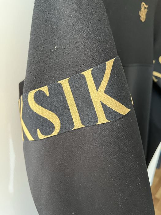 Толстовка чорна siksilk, розмір s