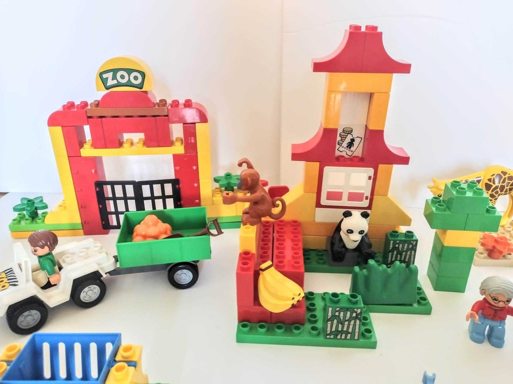 Lego duplo - duże zoo 6157 i inne dodane