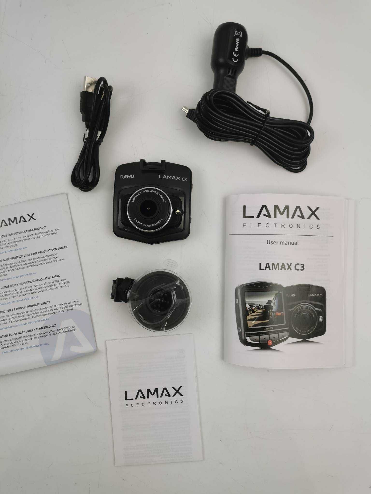 Wideo rejestrator LAMAX DRIVE C3 FULL HD Kamera