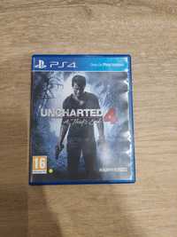 2 gry Uncharted 4 Thiefs End i Lost Lagacy PS4