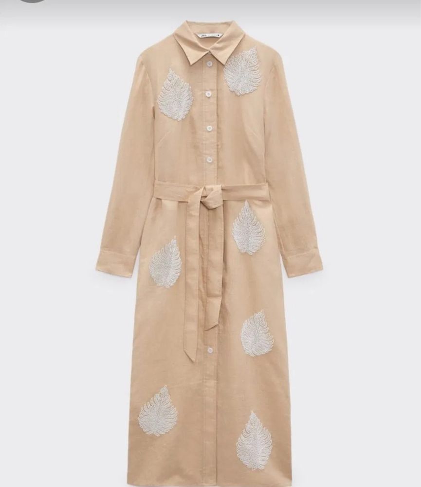 Сукня Zara 100% льон