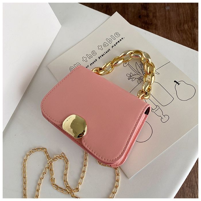 Mini Bolsa Cor de Rosa