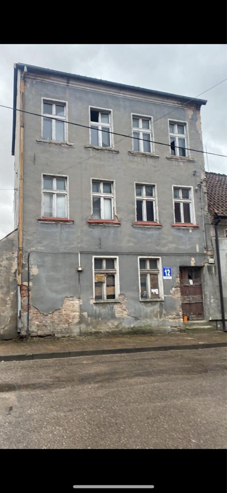 Działka z kamienicą w Barczewie ul. Grunwaldzka
