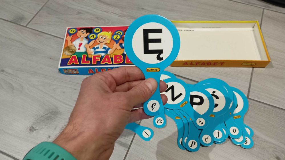 Zestaw do nauki alfabetu i liczb