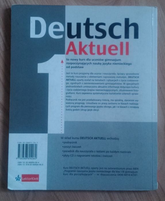 Deutsch Aktuell 1 , niemiecki