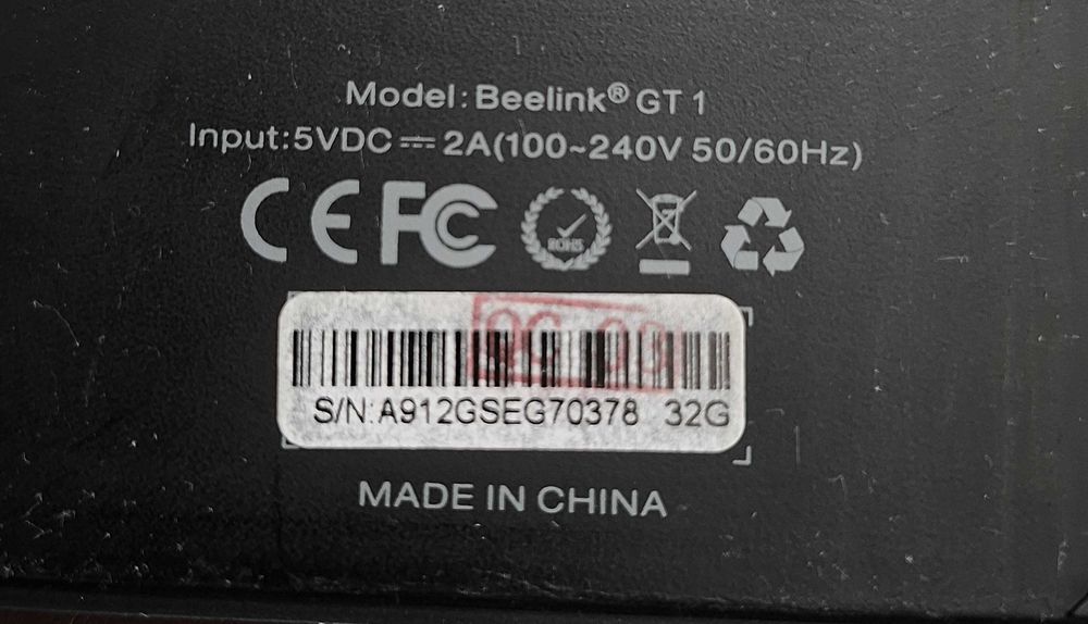 Android Box Beelink GT1