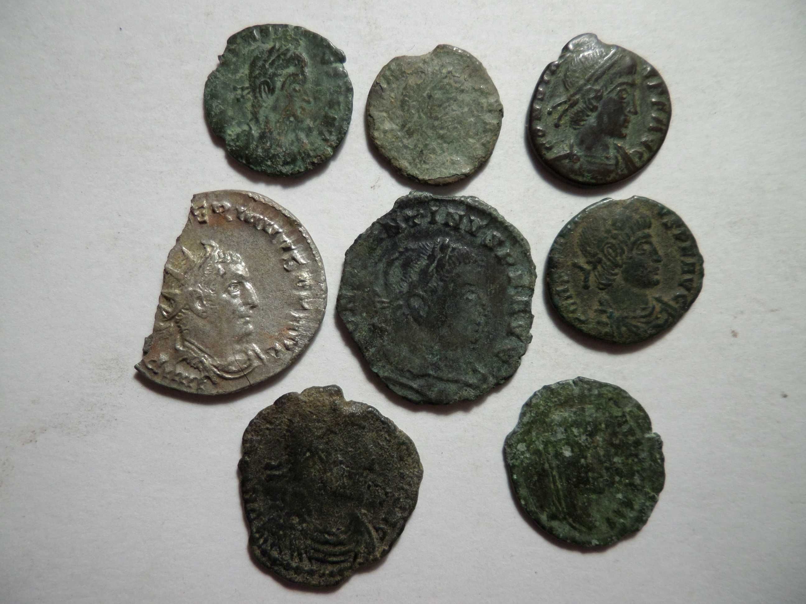 Lote moedas Romanas