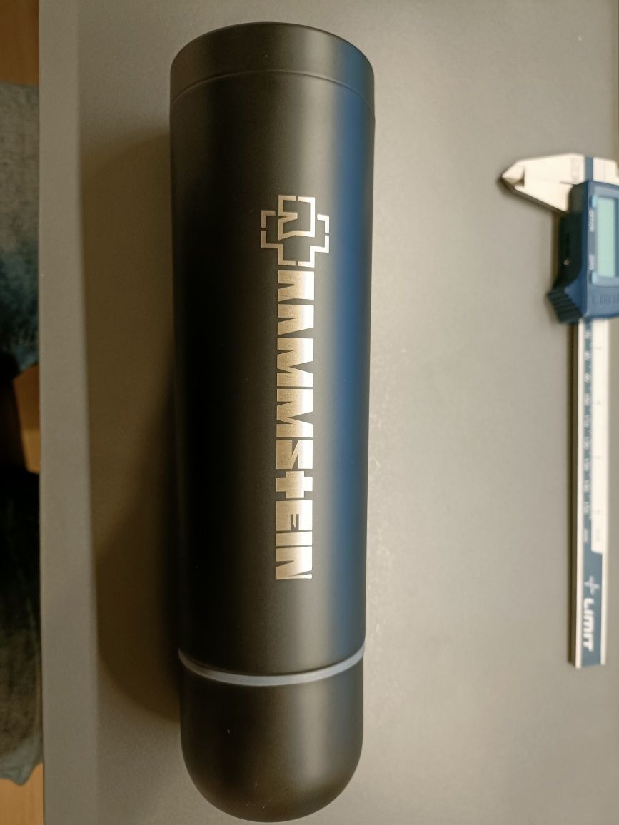 Rammstein termos stal nierdzewna twój grawer logo na prezent